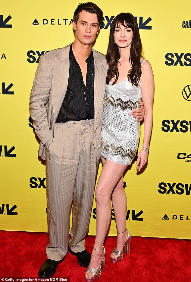 Nicholas Galitzine, who plays the frontman of the boy band, exuded movie star magnetism as he walked the red carpet for the premiere of his film