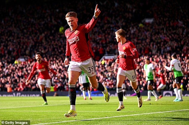 Scott McTominay scored after just ten minutes as United took the lead against their arch-rivals