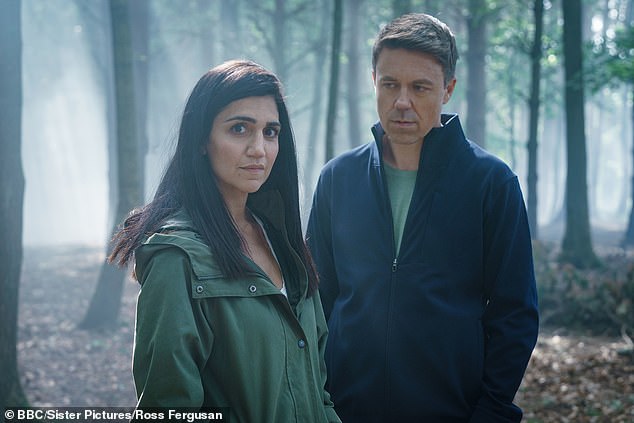 The show was in the news for all the wrong reasons last year, after it emerged that the two leads, Andrew Buchan and Leila Farzad, were having an affair (pictured)