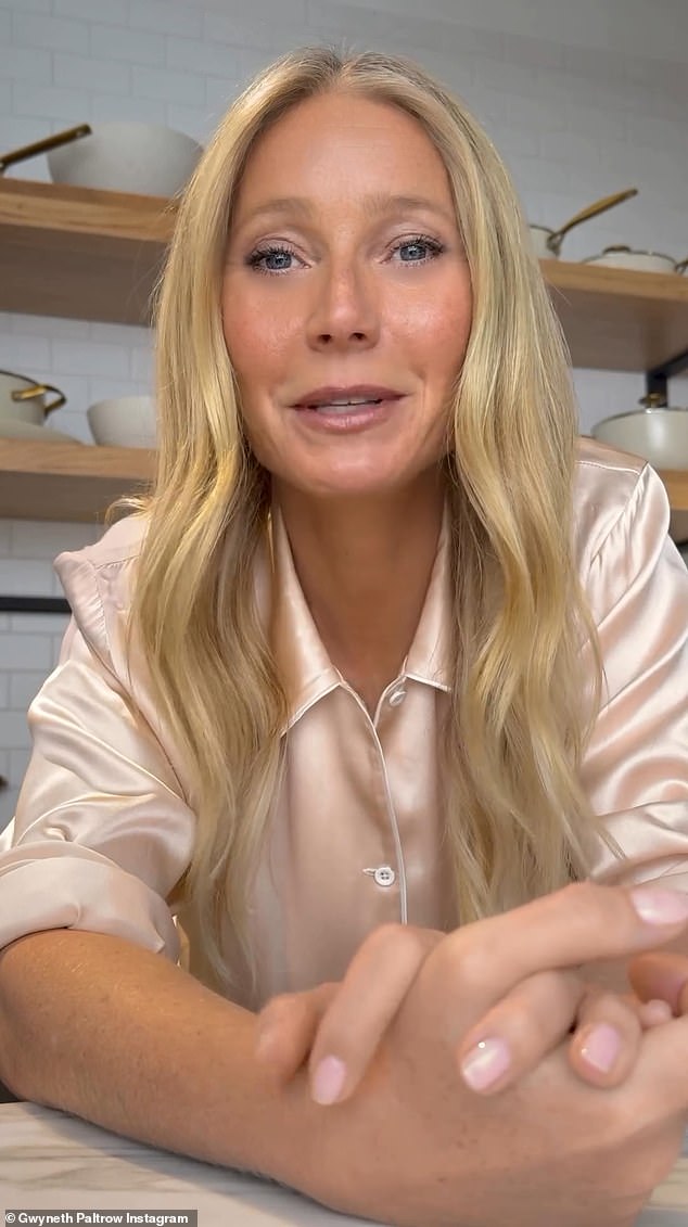 Despite being active on apps like Instagram, Gwyneth recently admitted during an interview with Sky News earlier this month that she found social media can be both 'difficult' and 'awkward'.