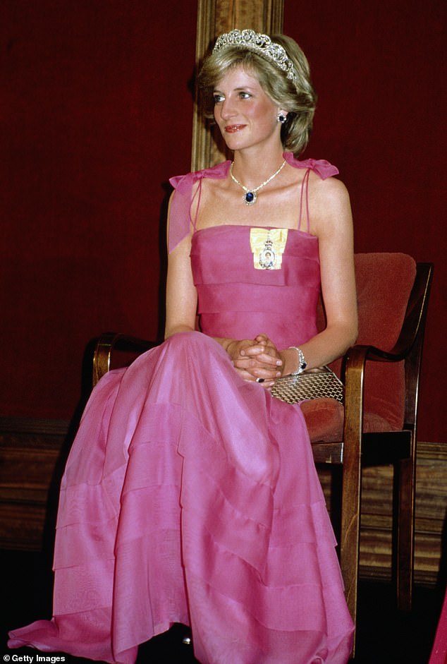 A royal expert had claimed that Princess Diana (pictured in 1983) insisted that the brothers put aside their feud to present the award in her name
