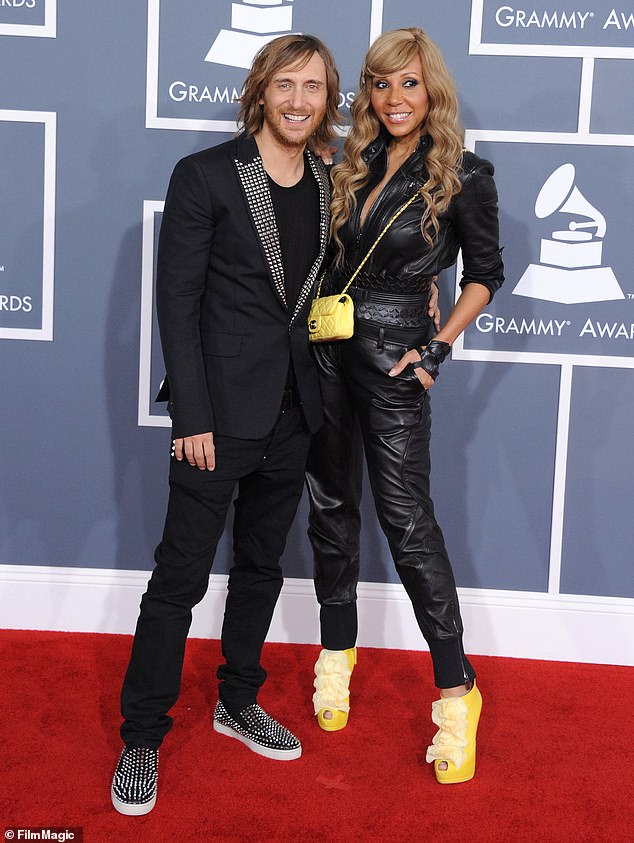 David and his ex Cathy married in 1992, but decided to split in 2014;  Cathy had been a major company throughout the DJ's career;  seen at the 2012 Grammys in LA