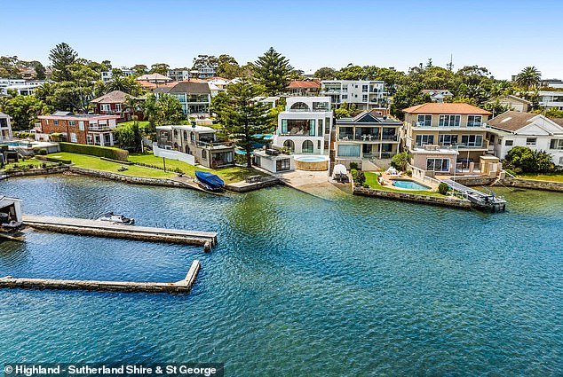 “The property is owned by my business partners at Roxy's Brand Bootcamp.  A title search will determine that,” Jacenko told Daily Mail Australia on Sunday in response to the confusion over who owned the house