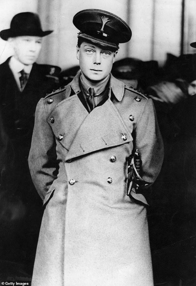 The Prince of Wales, later Edward VIII, pictured during a visit to Washington in 1936