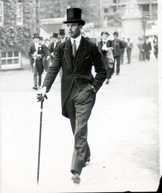 Prince Harry, Duke of Gloucester, at the Eton v Harrow cricket match at Lords