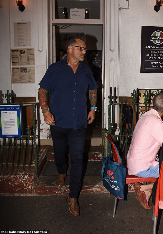 But Tristan was all smiles as he stepped out for a bite to eat with co-star Timothy Smith (pictured) and former MAFS stars Jackson Lonie and Cody Bromley