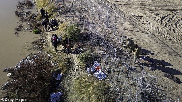 The US immigration system appears to be struggling to cope with the rapid numbers of migrants pouring across the border, which reached a record high of 302,000 monthly crossings in December.