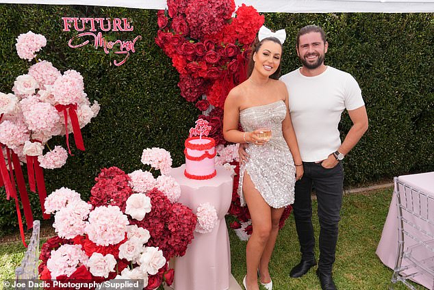 The former Married At First Sight star held a lavish bridal shower this weekend to celebrate the impending nuptials