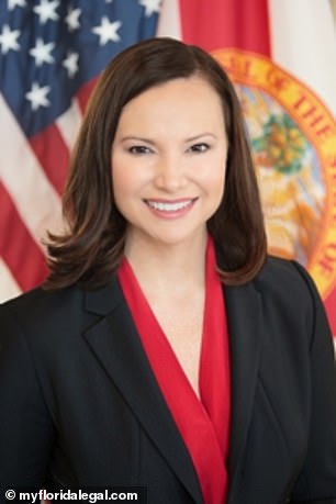 Florida Attorney General Ashley Moody said: 'Deadly levels of fentanyl are now found in almost every illegal substance'