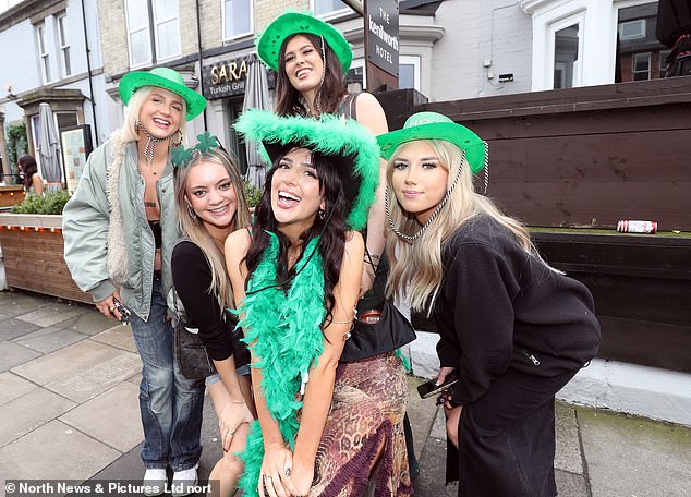 NEWS CASTLE: Students wore green cowboy hats as they celebrated Ireland's patron saint