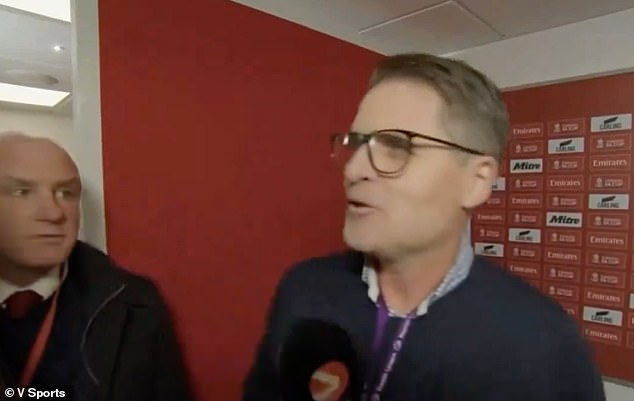 The reporter in question, Niels Christian Frederiksen, later revealed that Klopp 'scared' bystanders by 'screaming' as he walked down the corridor after leaving the interview.