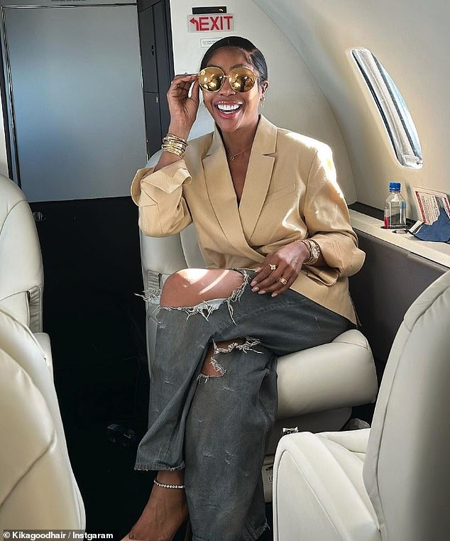 She often keeps fans updated on her incredibly lavish lifestyle, including traveling on private planes