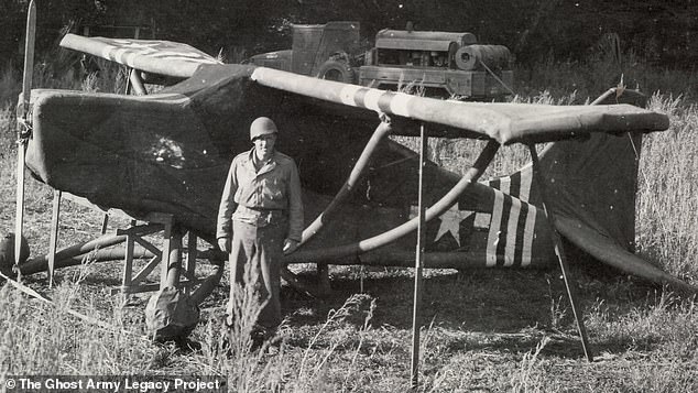 And dummy planes at mock airfields became another specialty of the group