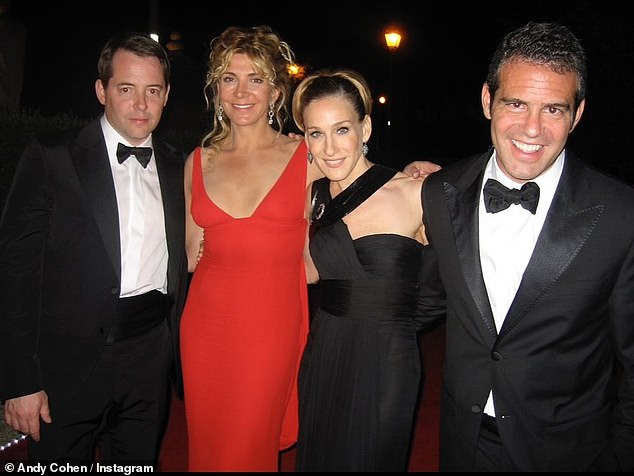 Another photo showed a red carpet moment with Sarah Jessica Parker and Matthew Broderick