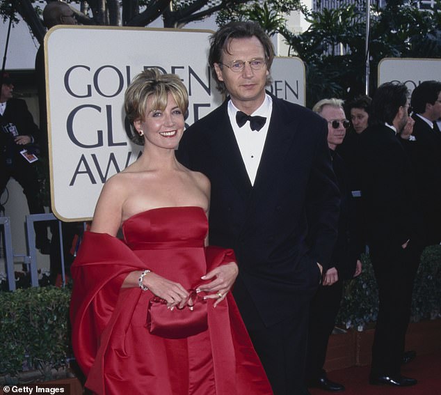 The star was married to Neeson from 1994 until her death (photo 1997)