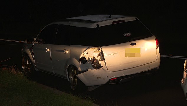 Another said the couple's daughter saw the incident happen and Mr and Mrs Grundy were in a 'poor condition' before being rushed to Westmead Hospital.