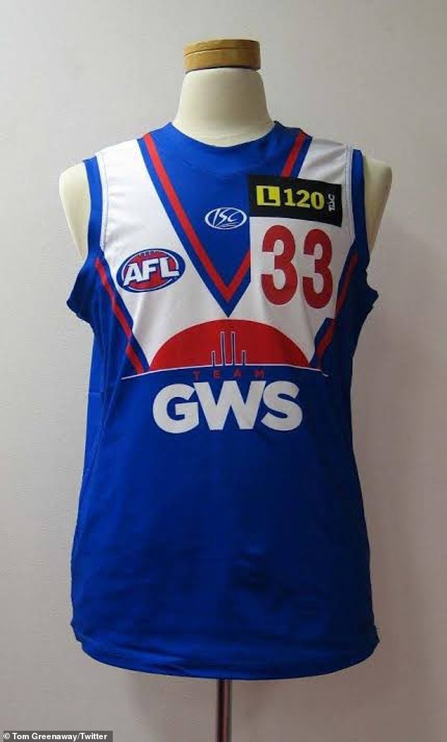 The original GWS Giants design featured completely different colors and logo than the final version