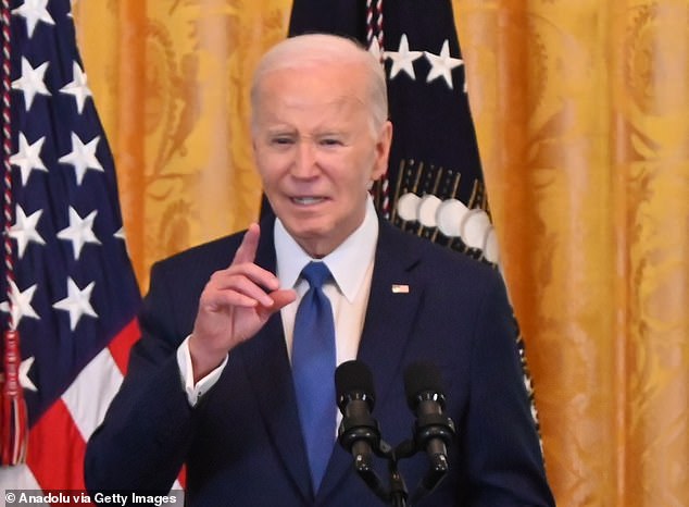 President Joe Biden reportedly started 