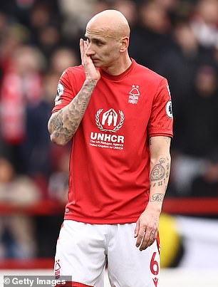 Jonjo Shelvey was released after Forest realized they had loaned too many players