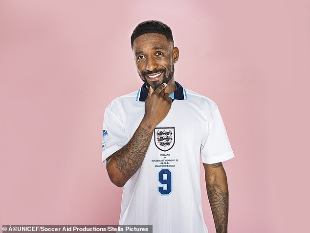 Tottenham legend Jermain Defoe will lead the line-up for England on the day