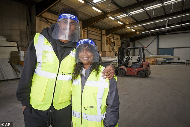 Rashford has credited his mother Melanie with inspiring his efforts to combat child poverty