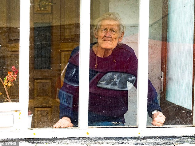 Alan Gosling (pictured), a retired engineer in Devon, contracted the virus after his ducks, some of which lived in his home, became infected.  No one else has contracted the virus