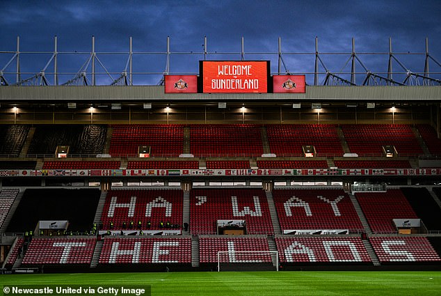 The Stadium of Light is the ninth largest in England with a capacity of over 49,000