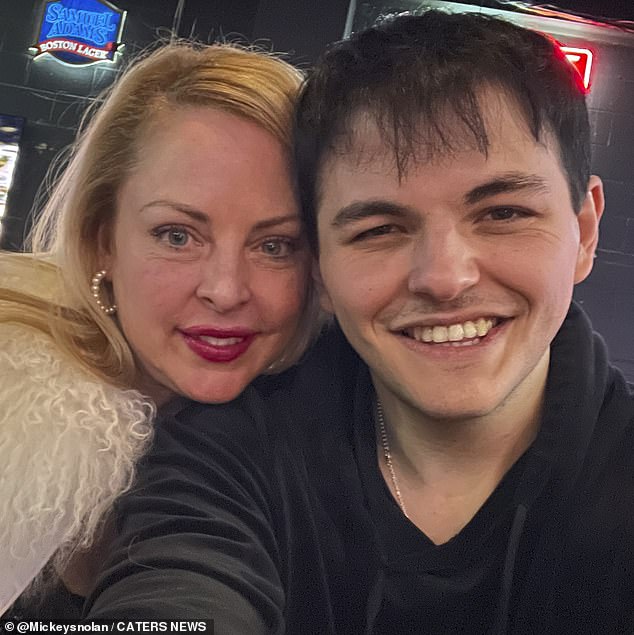 The couple, from Katy, Texas, explained that they don't care about being judged for their relationship and find comments about being mother and son hilarious.