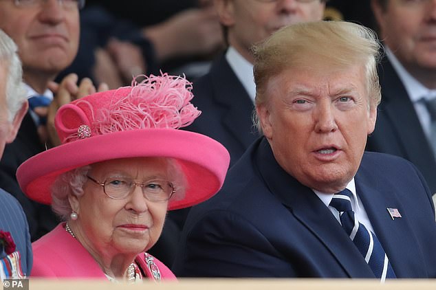 Previously, the former president said he 'wouldn't protect' Harry because he 'betrayed the Queen'