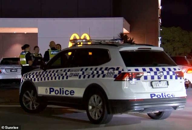 Two men have been rushed to hospital after the late night shooting in Tarneit