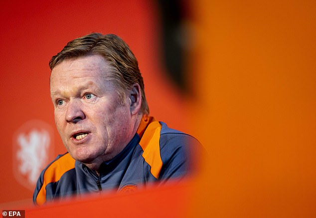 Koeman revealed that technical director Nigel de Jong has spoken to Depay about his posts