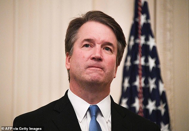 Kavanaugh was controversially appointed to the Supreme Court in October 2018, capping a divisive and intense nomination hearing that included several allegations of sexual misconduct.