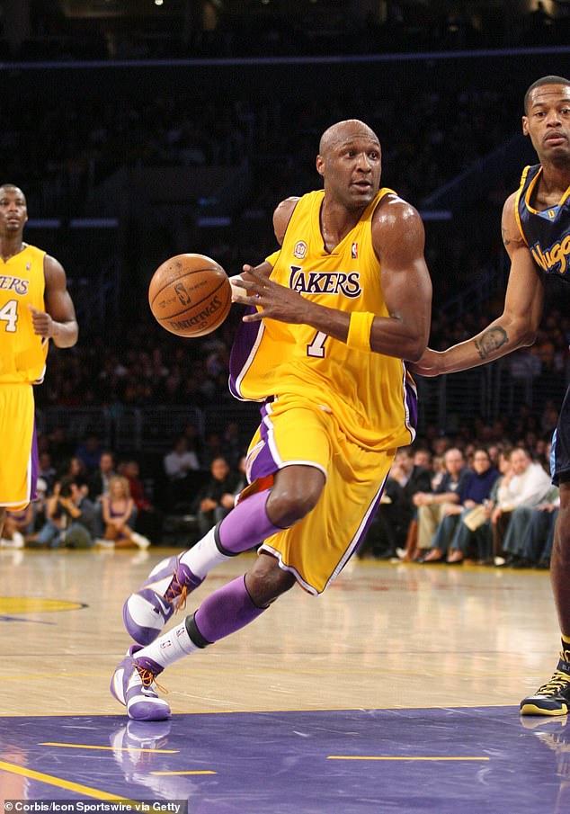 Odom's pregame routine may have helped him calm his nerves during his fourteen-year NBA career