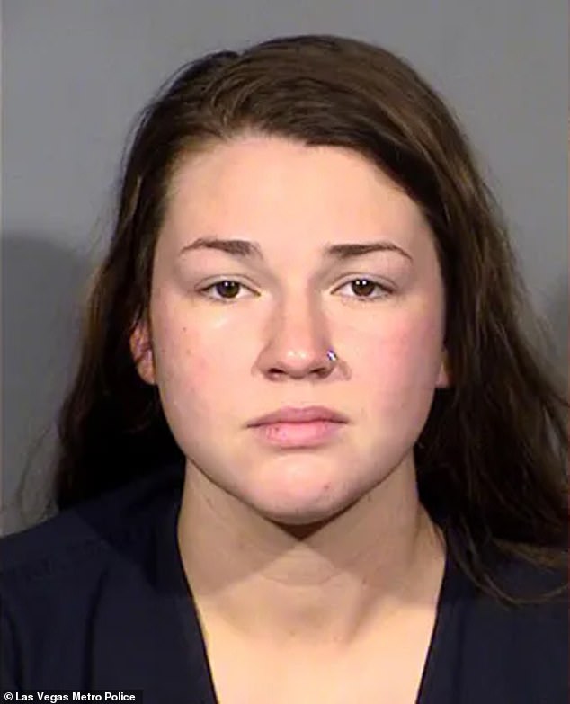 This isn't Egan's first run-in with the law.  In 2021, she was arrested for trying to kick a Las Vegas police officer and security guard in the testicles