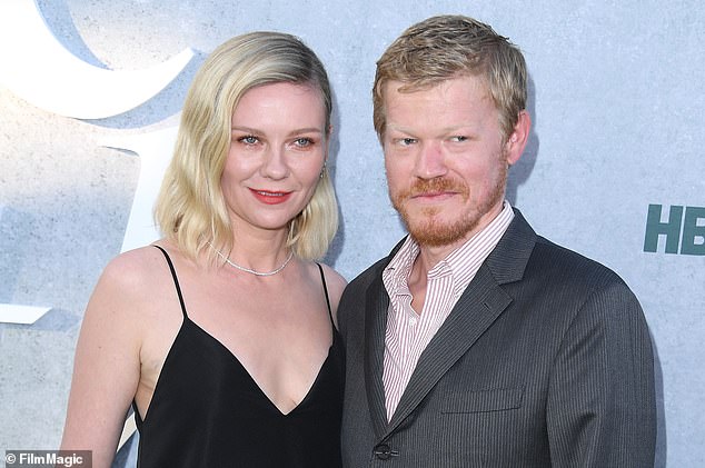 SIMILAR: Kirsten Dunst and Jesse Plemons - known for their similar skin tones and even heights - pictured here in LA last year