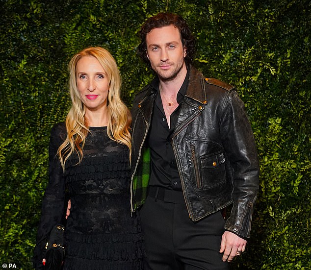 DIFFERENT: British stars Sam Taylor-Johnson and Aaron Taylor-Johnson attended the Charles Finch and Chanel 2024 Pre-Bafta Party at Hertford Street Club, London last month
