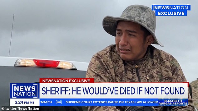 'I want to go home to my mother.  They left me in those hills, I had to cross from there to there and I went to the ranch to get help,” Hector said.