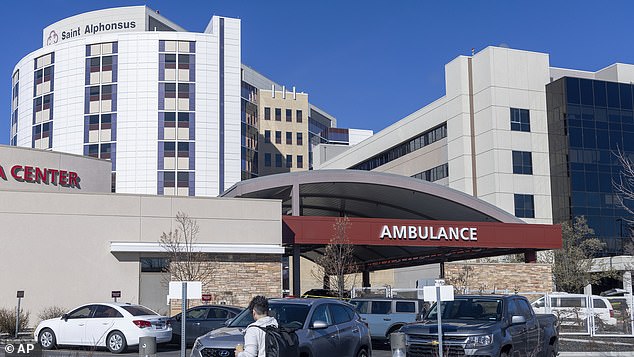 A spokesperson for Saint Alphonsus said the shooting took place in the ambulance room at the emergency department