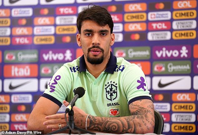 Paqueta insists he is cooperating with the investigation, but has been told not to talk about it