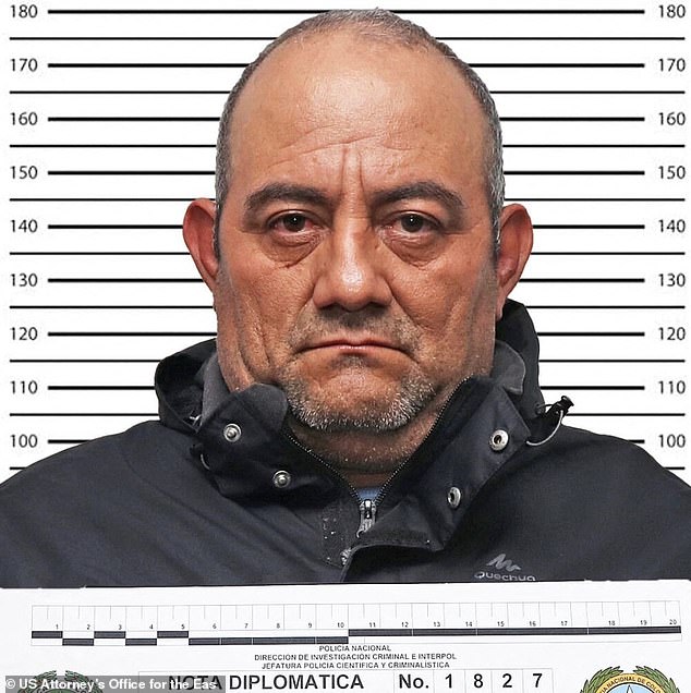 The cartel's former boss, Dairo Antonio Úsuga, was captured and arrested in October 2021 and extradited to the US in May 2022 after sending tons of cocaine into the country.