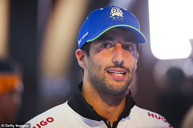 Ex-racer David Brabham believes Piastri's demanding mentality will see him overshadow the on-track achievements of struggling Australian Daniel Ricciardo (pictured)