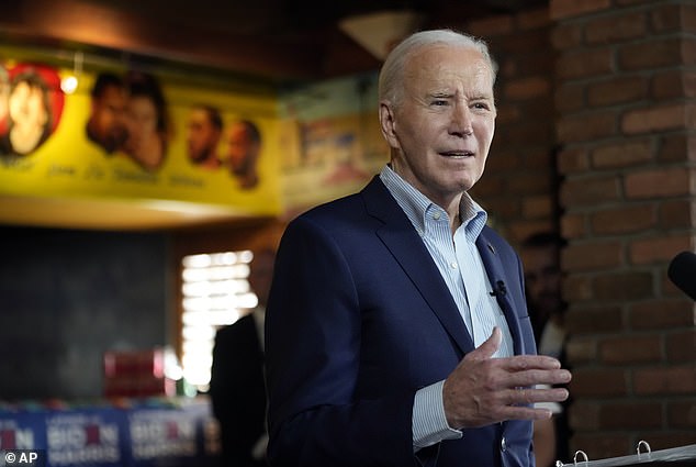 Biden campaigns in Phoenix, AZ on March 19 as he prepares for a rematch with Trump