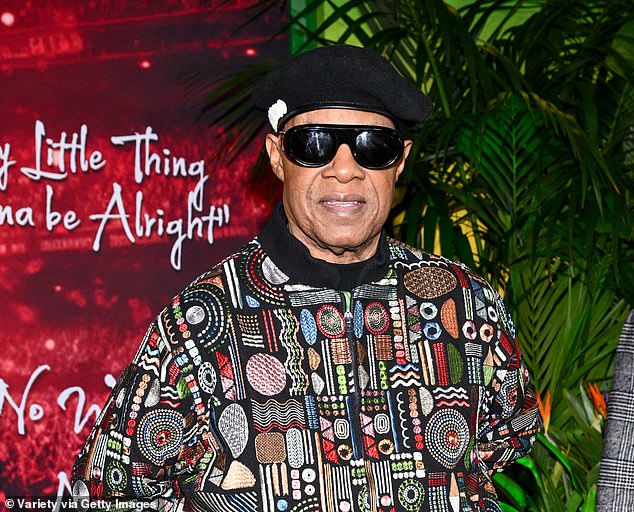 He claimed he was 'slaughtered' by fans afterwards, joking that he had done a Stevie Wonder impression