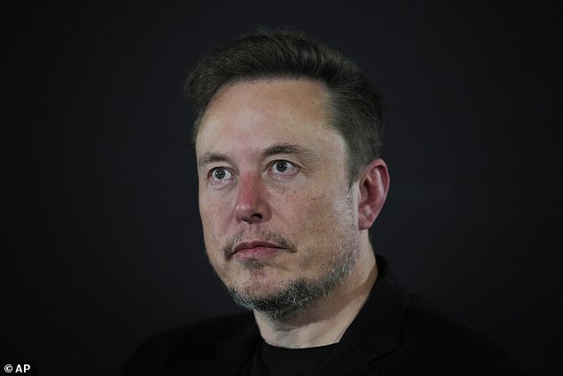 Elon Musk (pictured), founder of Neuralink, claimed a month earlier that the chip would allow patients to control a mouse with their thoughts