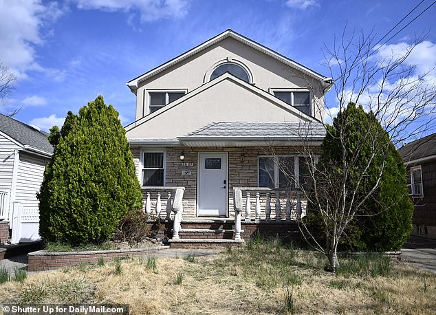 His video comes in the middle of a squatting crisis in the US.  A woman caught three squatters in this house in Flushing, Queens, New York on Sunday.  They fled the building