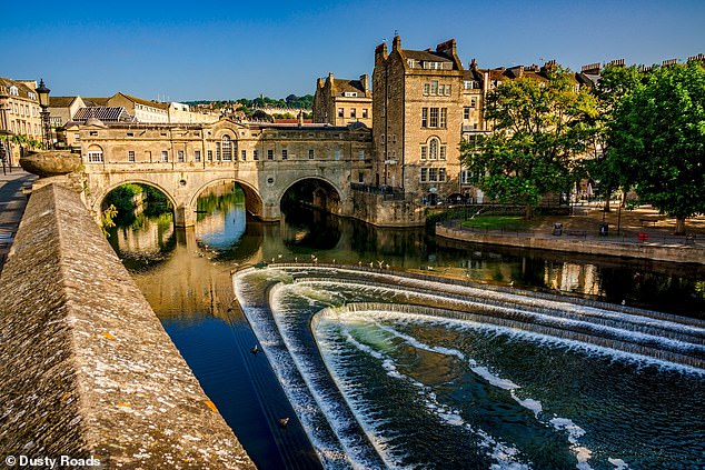 Bath (pictured) in Somerset is the only city in Great Britain to be included in its entirety as a World Heritage Site