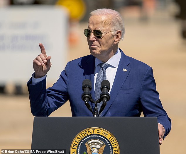 President Joe Biden couldn't resist twisting the knife when he spoke at a Democratic fundraiser Wednesday night.  “The other day this defeated-looking man came up to me and said, 'Mr.  Mr President, I need your help.  I have enormous debts.  I'm completely wiped out,