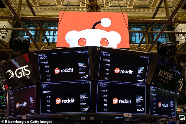 Some so-called 'Redditors' had complained that the San Francisco-based company is selling itself to Wall Street by going public (Photo: The New York Stock Exchange Thursday)