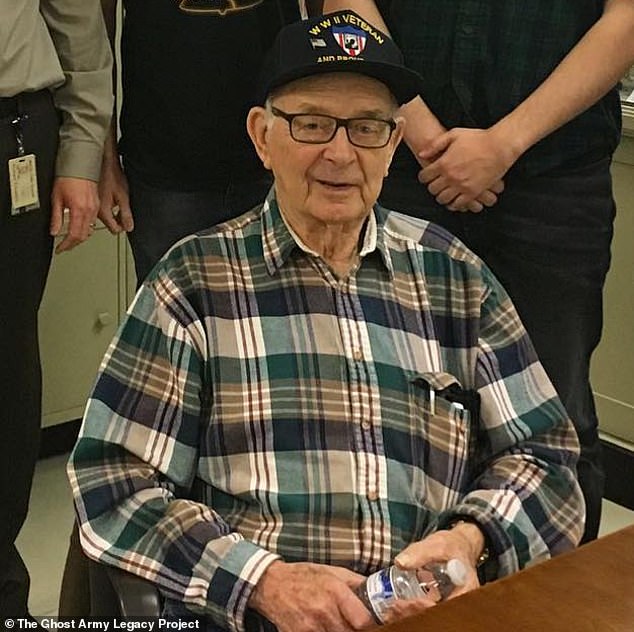 John Christan, 99, was a demolition specialist with the Ghost Army