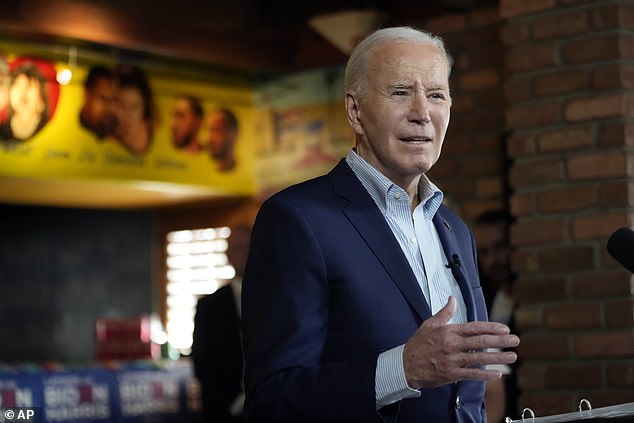 Biden has been in three states this week for White House and campaign events, including several fundraising stops